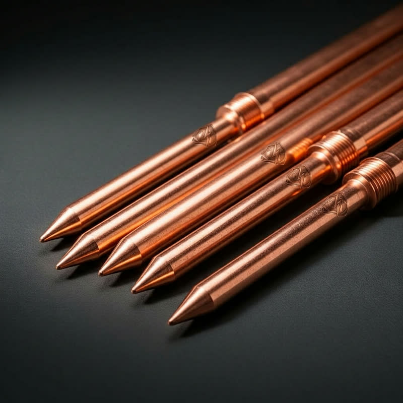 Pure Copper Earth Electrodes
